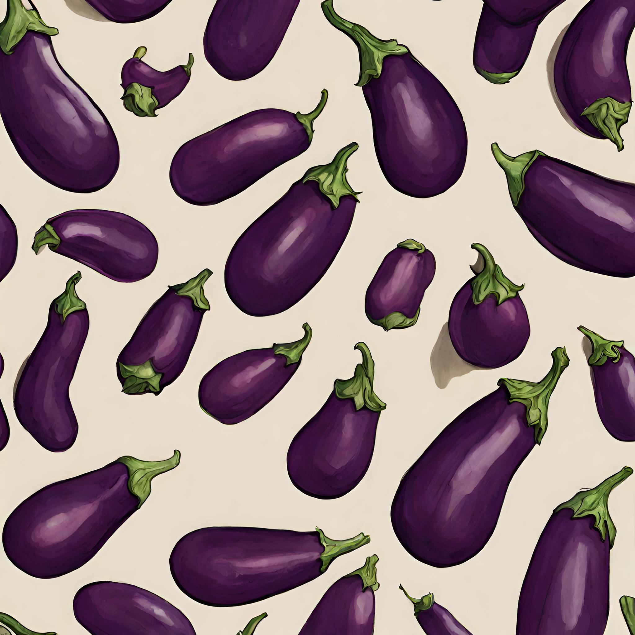 Hasselbacks aubergine