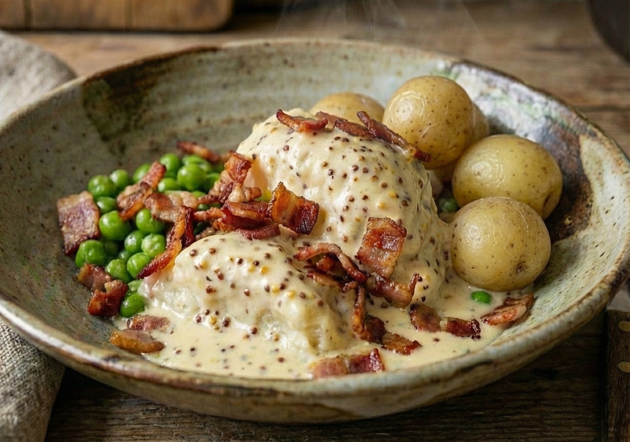 Senapssås Till Lutfisk Utan Redning/Mjöl