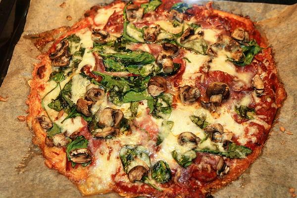 Lchf-pizza