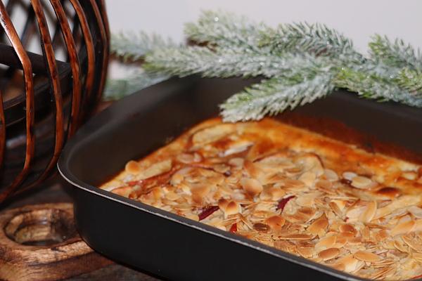 LCHF Äppelostkaka med kanel 