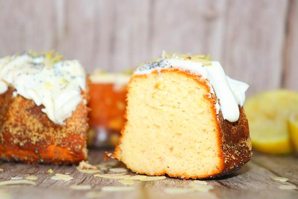 LCHF Citron och vallmokaka