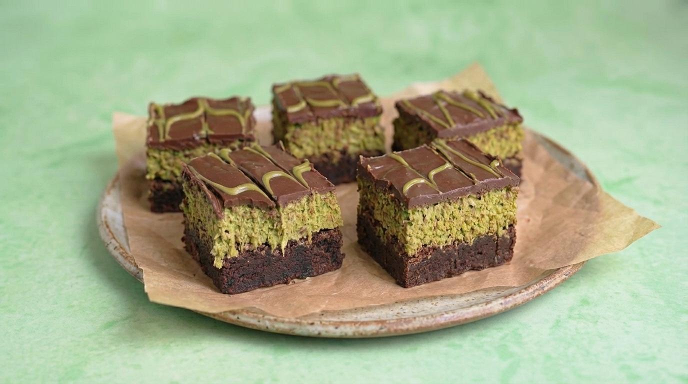 Brownie de chocolate Dubái