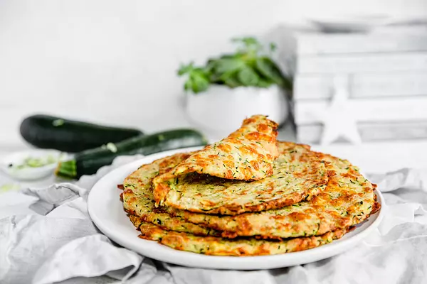 LCHF Zucchini tortillas