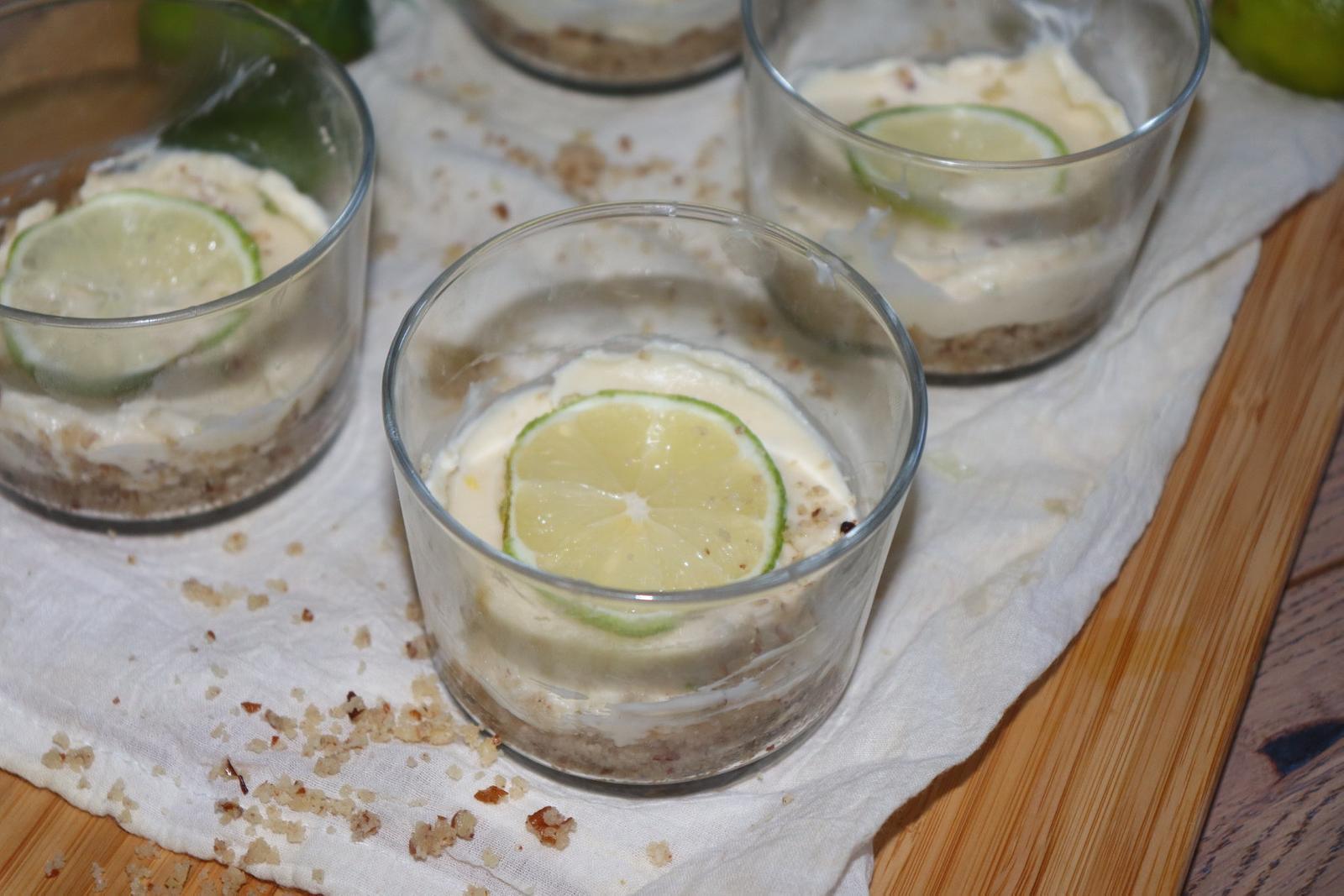 LCHF Key lime pie i glas