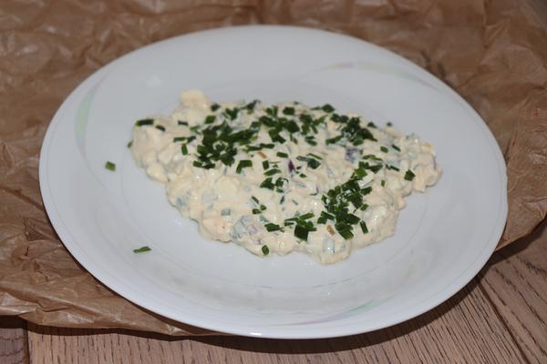 Krämig äggsallad 